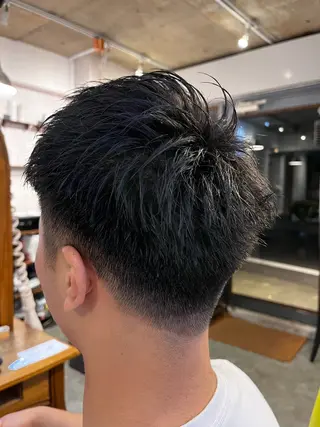 ショート メンズ 佐藤槙哉 サトウシンヤのヘアスタイル