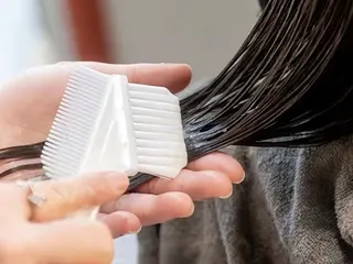 ミディアム カラー 白髪染め専門店 Recolor京橋店のヘアスタイル