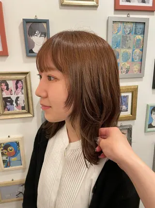 セミロング ユ カの眉毛・アイブロウイメージ