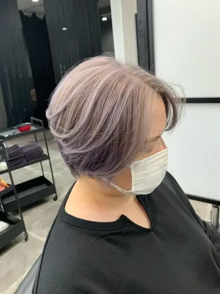 ショート カラー 菊地 旬のヘアスタイル