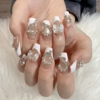 ネイル 🎀nana🫧 ワンホンネイル🎀のネイルデザイン