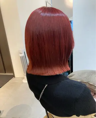 ショート ✨色持ちの良い艶 カラー✨蟹江真世のヘアスタイル