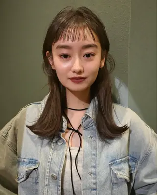 カラー aya / ニュアンスカラーのヘアスタイル