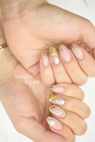 ミディアム カラー ネイル Nail salon Lieblleのネイルデザイン