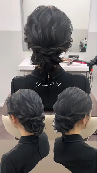 ミディアム 薄田 珠美のヘアスタイル