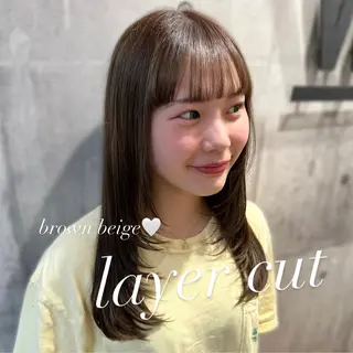 ロング カラー 韓国𝐻𝑎𝑖𝑟 🇰🇷🖤ハラのヘアスタイル