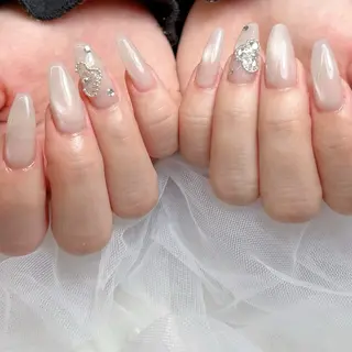 ネイル mau🩵nail 堺筋本町｜心斎橋のネイルデザイン