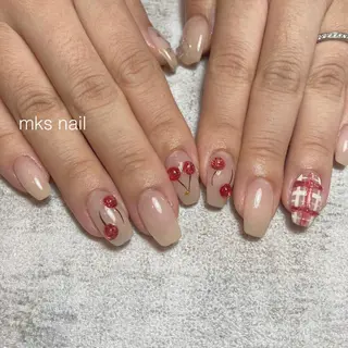 ネイル mks＊nail //  枚方長尾のネイルデザイン