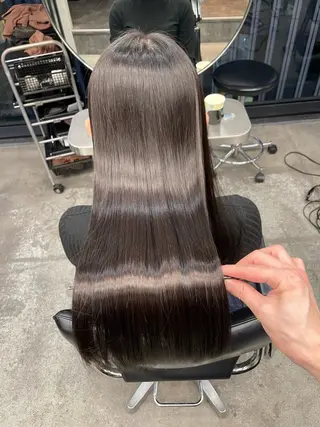 ロング パーマ 高山🐬髪質改善 池袋で縮毛矯正のヘアスタイル