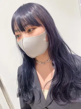 ロング カラー ハイトーン特化 川井優汰のヘアスタイル