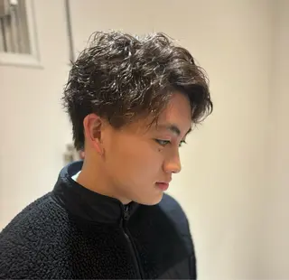 パーマ mile 〔東二見〕のヘアスタイル