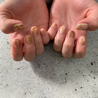 ネイル 新宿ニュアンスネイル makotoのネイルデザイン