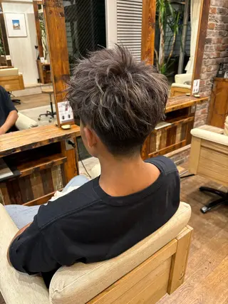 カラー sand &rose所属・逗子🫧透明感カラー しゅんやのヘアスタイル