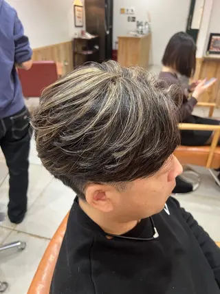 カラー 🌈ダブルカラー🌈 💚みやのしんじ💚のヘアスタイル