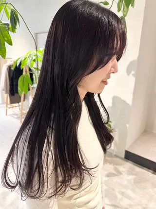 ロング シェアサロンコネクト所属・Chiho/ 博多/パーマ/ボブのヘアスタイル