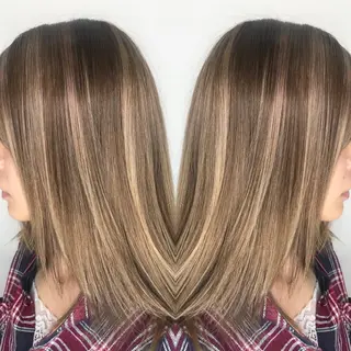 セミロング カラー カットモデル募集中！ 大月竜斗のヘアスタイル