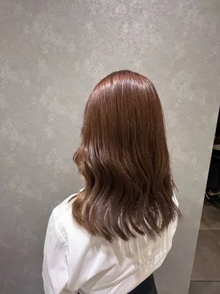 カラー Lee天王寺 Rinのヘアスタイル