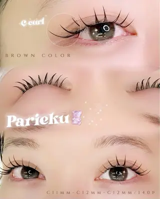 マツエク・マツパ パリエク💎眉毛 MinatoRemiのマツエク・マツパデザイン