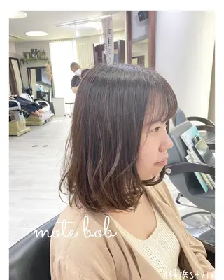 ミディアム カラー ＊横浜駅＊ 金子 誠也のヘアスタイル