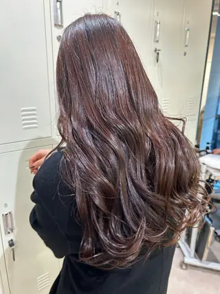 ロング カラー 横浜カラー/ブリーチ SAKI💫のヘアスタイル