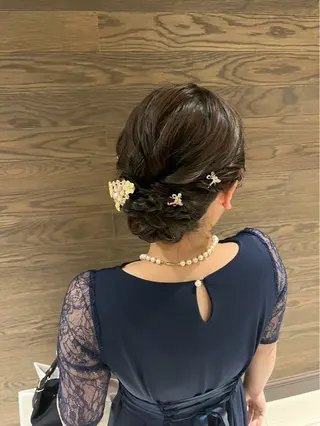 ヘアアレンジ 塩見 千晶のヘアスタイル