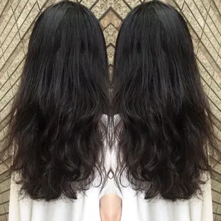 ロング パーマ 奈良崎 和弘のヘアスタイル