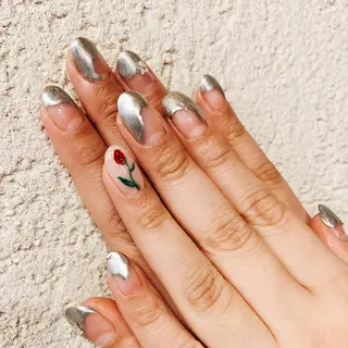 ミディアム ネイル naillmatic ﾈｲﾙﾏﾃｨｯｸのネイルデザイン