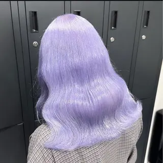 セミロング ばんば ももかのヘアスタイル