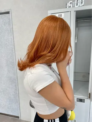 ミディアム 🌼ベージュ/暖色 🌼すずのヘアスタイル