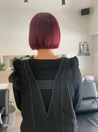 ショート カラー suvvy hairsalonのヘアスタイル