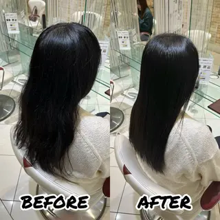 ロング 髪質改善美容師 鈴木のヘアスタイル