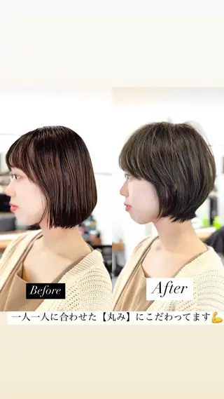 ショート カラー 表参道【髪質改善】 宮嶋勇太のヘアスタイル