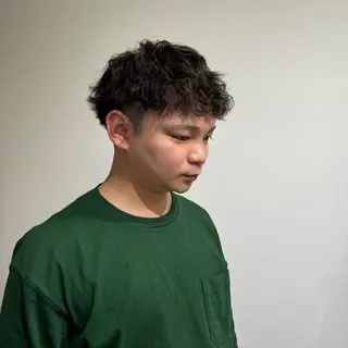 パーマ メンズ 22日空き◎艶髪 misatoのヘアスタイル