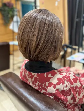 ショート 松山 麻一のヘアスタイル