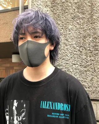 カラー ヘアアレンジ メンズ メンズ特化✂️栗原 侑也のヘアスタイル