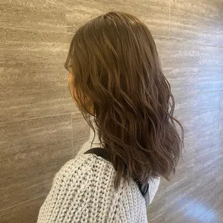 セミロング カラー ✨ブリーチ/エクステ 豊住 光輝✨のヘアスタイル