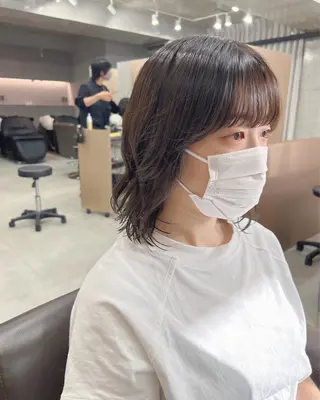 パーマ ボブパーマコテ巻き風 パーマNo1深江秀平のヘアスタイル