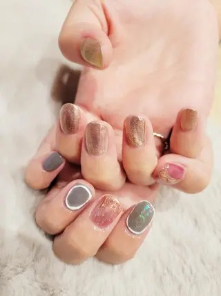 ネイル 櫛の屋浜口店 sumireのネイルデザイン