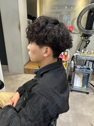 パーマ メンズ 【gemini店長】 メンズ特化中野稜平のヘアスタイル