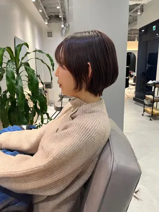 ショート SNSモニター募集！ くせ毛特化/大村のヘアスタイル