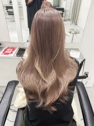 ロング カラー カラーモデル募集中 /新潟万代/かこ🩵のヘアスタイル