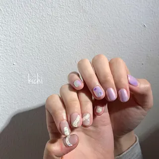 ネイル kichi･: *のネイルデザイン