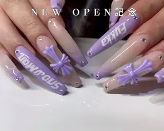 ネイル 長さだし/持ち込み 2me心斎橋moeaのネイルデザイン