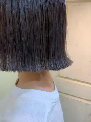 ショート カラー ヘアアレンジ kei🤎ベージュ /透明感カラー/博多のヘアスタイル