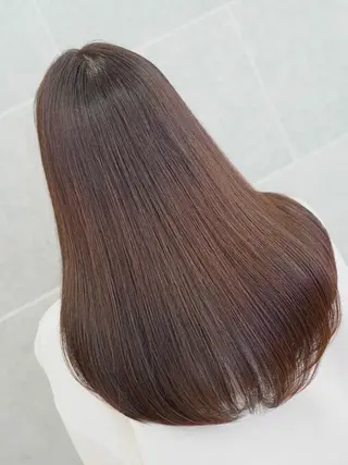 ロング 縮毛矯正/髪質改善 コヤマのヘアスタイル
