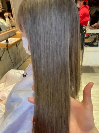 ロング カラー ヘアアレンジ MODE K’s川西 瀧尻光のヘアスタイル