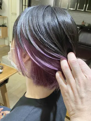 ショート カラー 前田 裕介のヘアスタイル