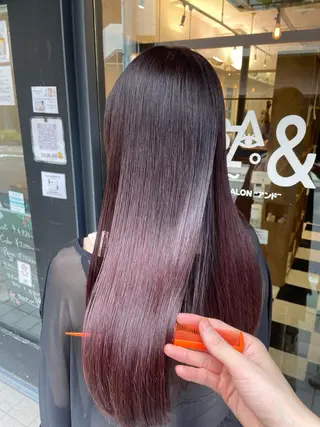 セミロング カラー 川上拓真 ✂︎学芸大学のヘアスタイル