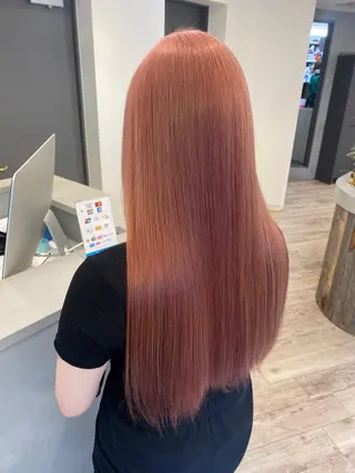 ロング カラー ハイトーン特化サロン 🍑momo🍑のヘアスタイル