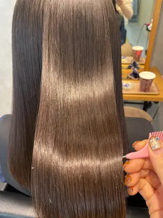 セミロング ✨美髪サラ艶トレンド 橋柿 実紀✨のヘアスタイル